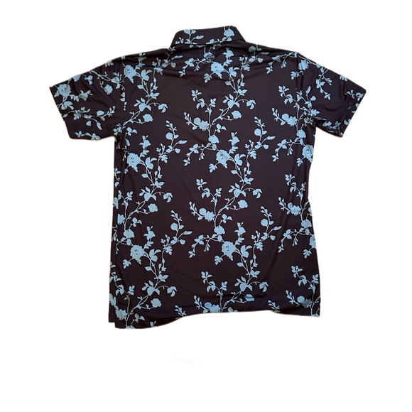 G/FORE Polo in Blue Print - Picture 3 of 3